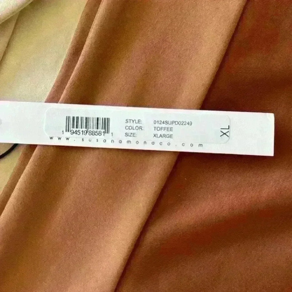 Susana Monaco Color Blocked Cutout Underwire Dress NWT - Picture 5 of 5